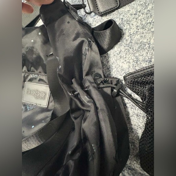 Bebe Sport Black Duffel Bag for women - Picture 12 of 16